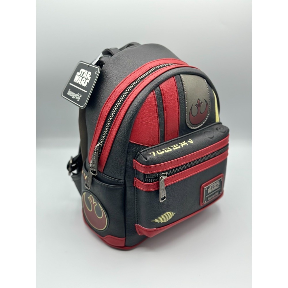 Loungefly Poe Dameron Cosplay Backpack | Star Wars The Last Jedi Bag - Picture 1 of 5